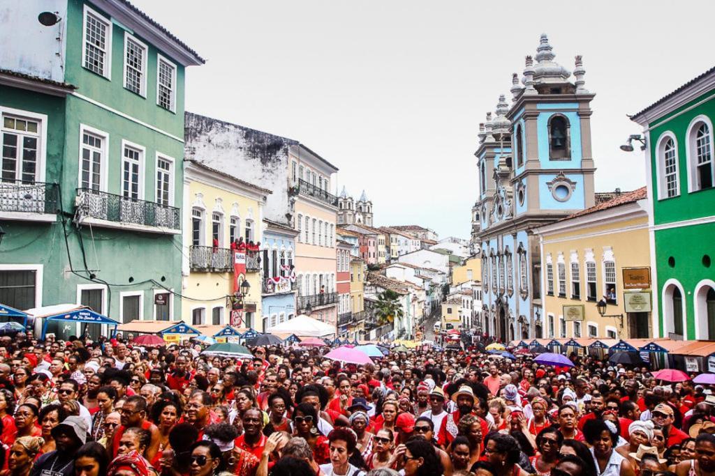 Quarto Casal Sossegado Perto Pelourinho Salvador Bagian luar foto